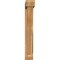 Ekena Millwork Traditional Slat Rough Sawn Bracket w/ Offset Brace, Western Red Cedar, 6"W x 30"D x 42"H BKT0604X30X42TRA06RWR - alternate 3